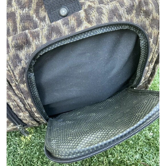 VTG Ricardo Beverly Hills Designer Luggage Large Tote Overnight Bag Animal Print - Picture 9 of 16